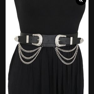 Foxblood Buckle up belt